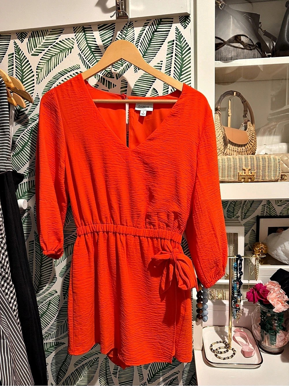 EVERY'EVE Orange Mini Dress Like New